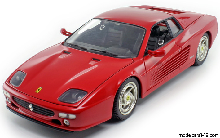 1994 - Ferrari F512M Hot Wheels 1/18 - Передняя левая сторона