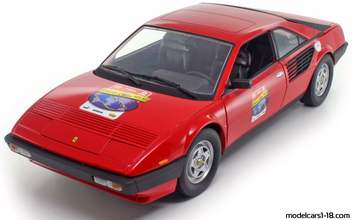 1980 - Ferrari Mondial 8 Hot Wheels 1/18 - Предна лява страна