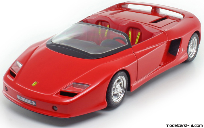 1989 - Ferrari Mythos Concept Guiloy 1/18 - Предна лява страна