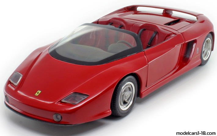 1989 - Ferrari Mythos Concept Revell 1/18 - Предна лява страна