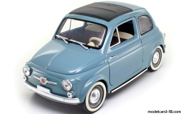 1957 - Fiat 500 Solido 1/16 - Front left side