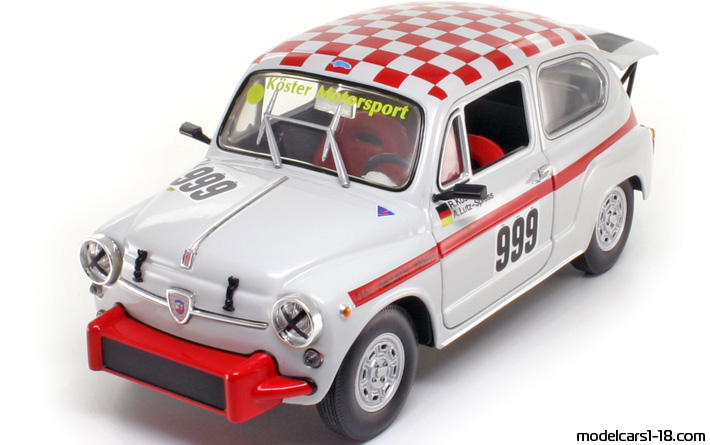 1962 - Fiat Abarth 1000 TC Revell 1/18 - Предна лява страна