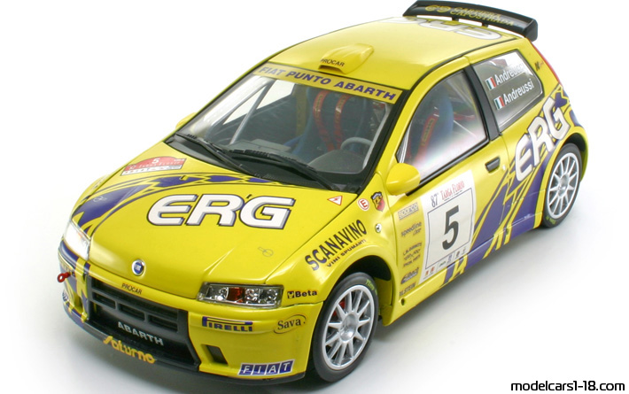 2003 - Fiat Punto Rally Ricko 1/18 - Front left side