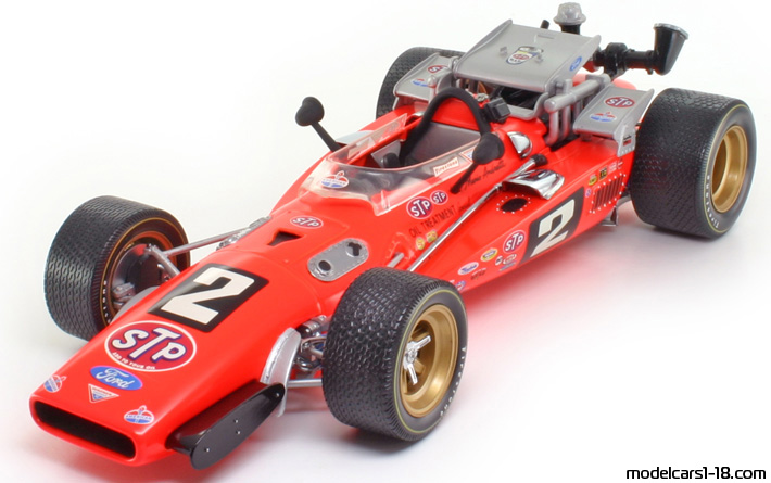 1969 - Ford Brawner Hawk ERTL 1/18 - Предна лява страна