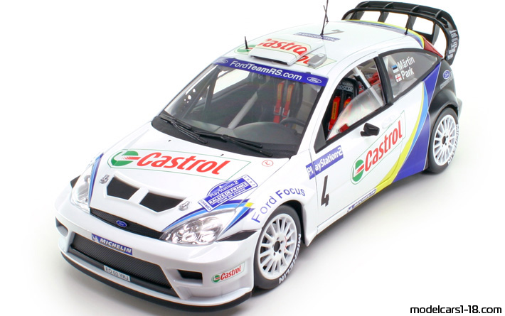 2003 - Ford Focus WRC Solido 1/18 - Front left side