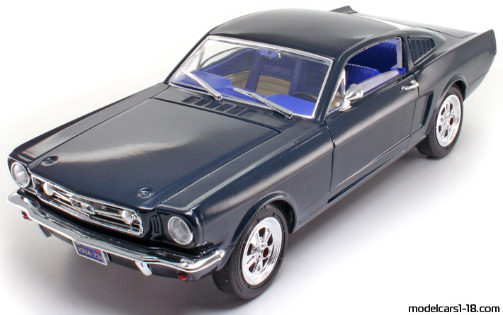 1965 - Ford Mustang GT Fastback Jouef Evolution 1/18 - Предна лява страна