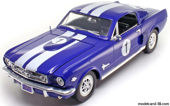 1965 - Ford Mustang Shelby GT Mira 1/18 - Предна лява страна