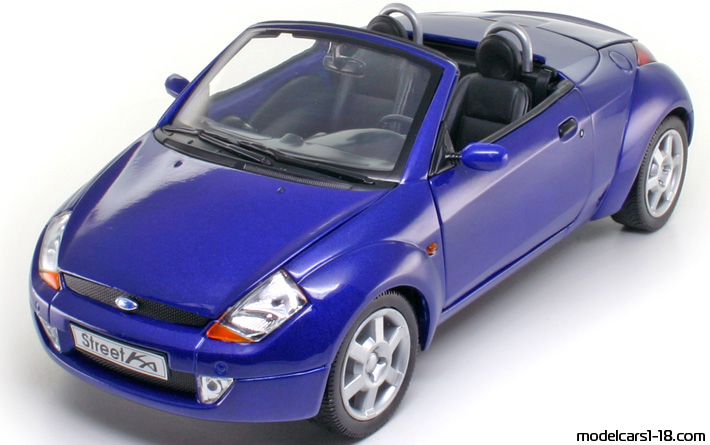 2003 - Ford StreetKa Welly 1/18 - Front left side