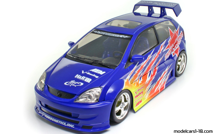 2001 - Honda Civic Si Hot Wheels 1/18 - Vorne linke Seite