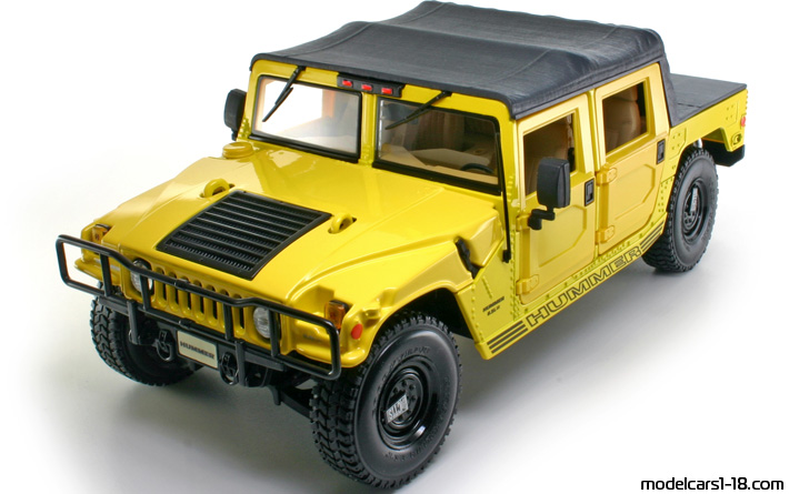 1992 - Hummer H1 Maisto 1/18 - Предна лява страна