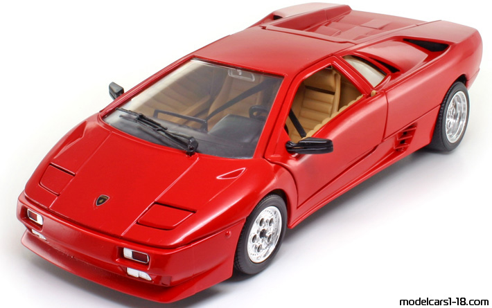 1989 - Lamborghini Diablo Polistil 1/18 - Vorne linke Seite