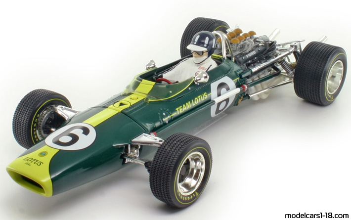 1967 - Lotus 49 Quartzo 1/18 - Передняя левая сторона