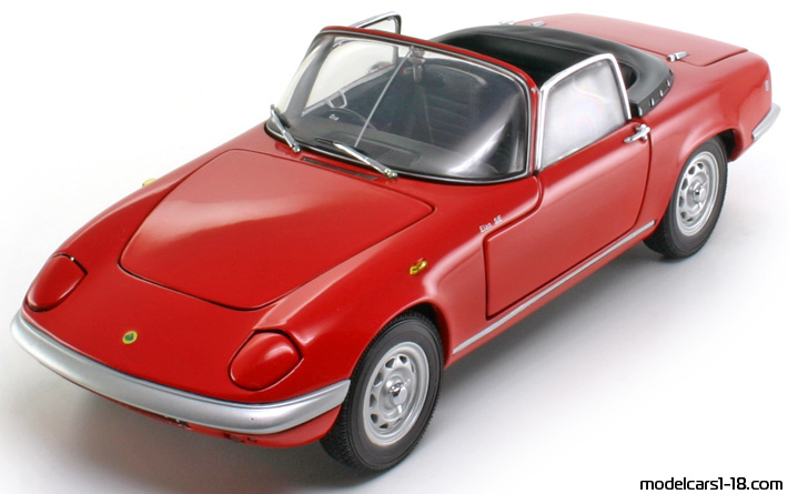 1961 - Lotus Elan S3 Sun Star 1/18 - Предна лява страна