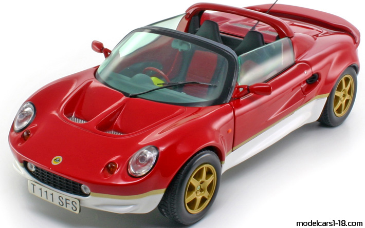 1999 - Lotus Elise Type 49 Sun Star 1/18 - Предна лява страна