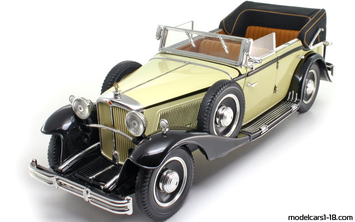 1932 - Maybach DS8 Zeppelin Anson 1/18 - Предна лява страна