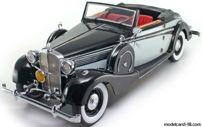 1937 - Maybach SW38 Signature Models 1/18 - Предна лява страна