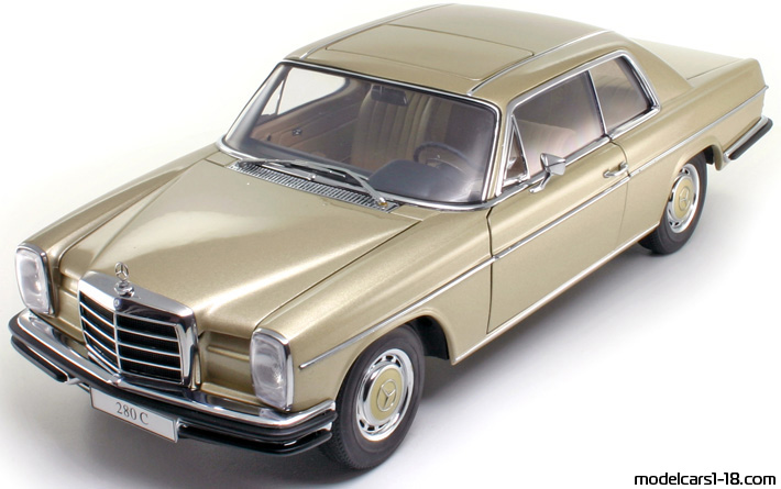 1971 - Mercedes 280 C (W114) AutoArt 1/18 - Front left side