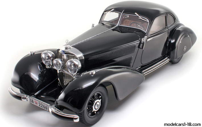 1938 - Mercedes 540 K Autobahn-Kurier (W24) BoS Models 1/18 - Front left side