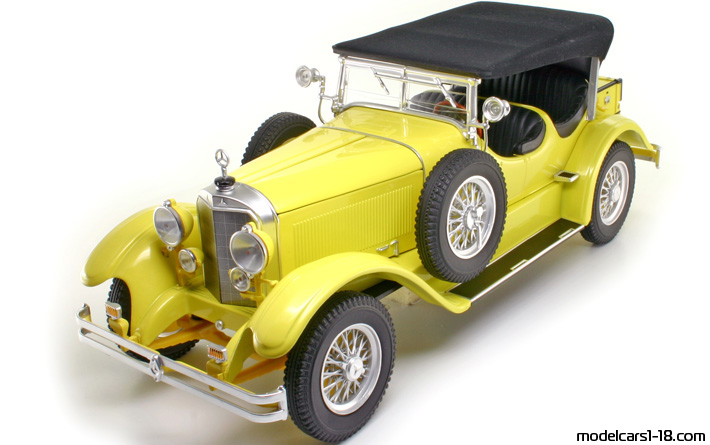1927 - Mercedes 630 K Ricko 1/18 - Предна лява страна