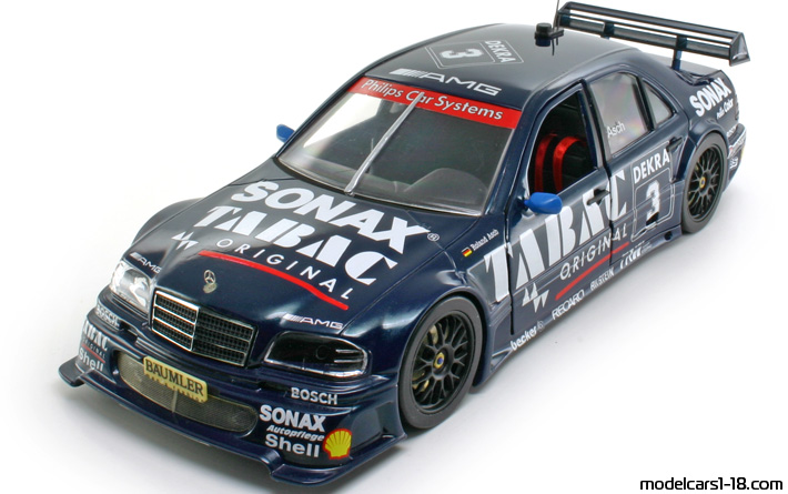 1994 - Mercedes C DTM (W202) Limited Modellcars 1/18 - Передняя левая сторона