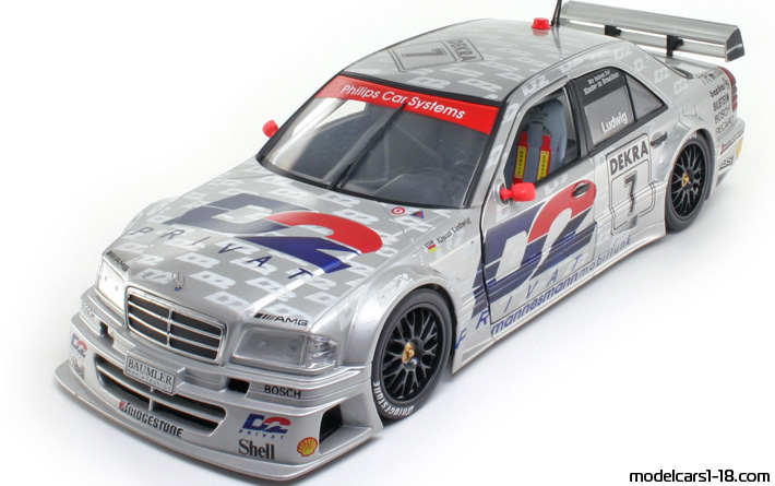 1994 - Mercedes C DTM (W202) UT 1/18 - Front left side