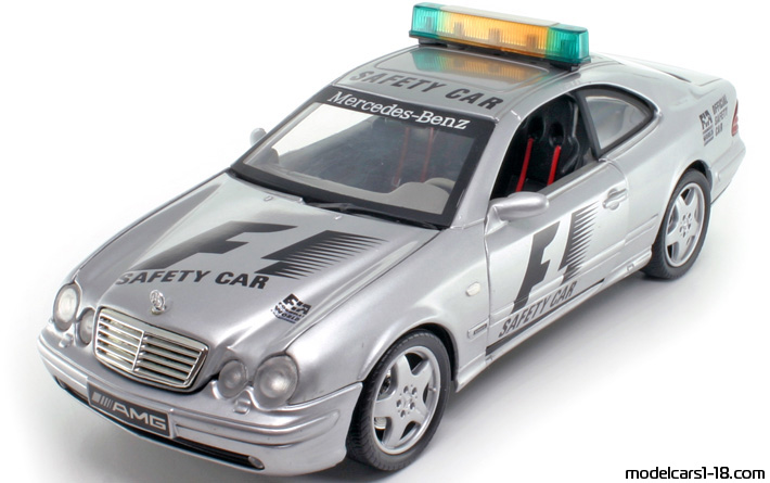 1997 - Mercedes CLK 55 AMG (C208) Safety Car Anson 1/18 - Front left side