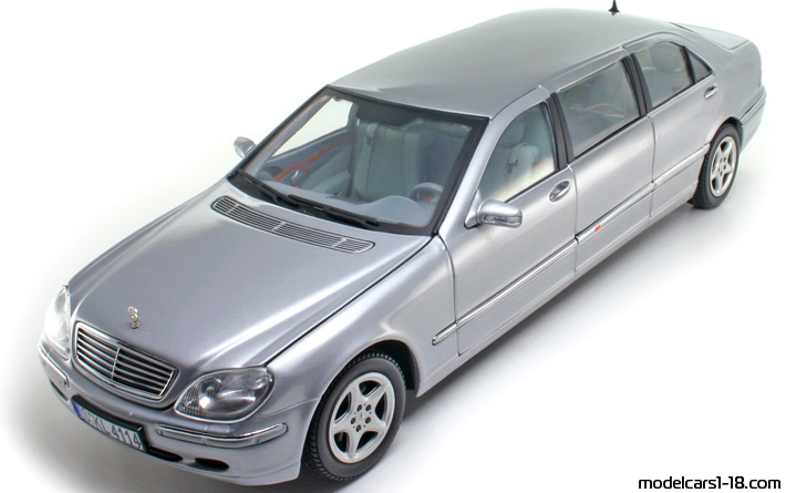 2000 - Mercedes S 600 Pullman (W220) Sun Star 1/18 - Front left side