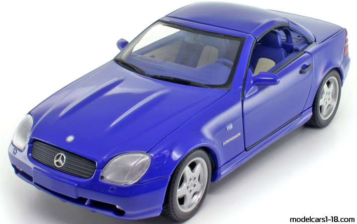 1997 - Mercedes SLK AMG (R170) UT 1/18 - Front left side