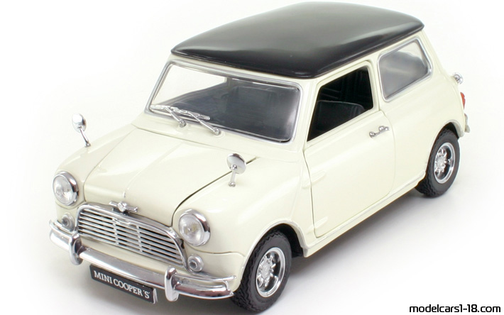 1964 - Morris Mini Cooper 1275S Kyosho 1/18 - Vorne linke Seite