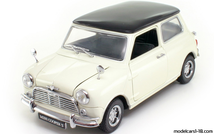 1964 - Morris Mini Cooper 1275S Kyosho 1/18 - Передняя левая сторона