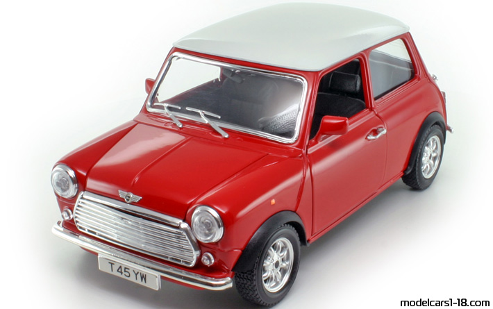 1969 - Morris Mini Cooper Bburago 1/16 - Предна лява страна