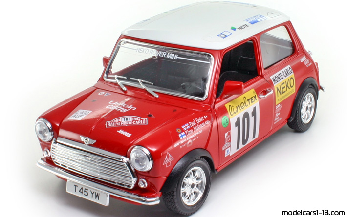 1994 - Morris Mini Cooper Bburago 1/16 - Предна лява страна