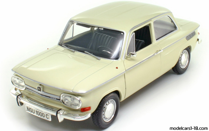 1968 - NSU 1000 C Revell 1/18 - Front left side