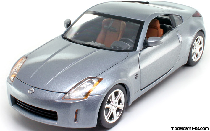 2003 - Nissan 350Z (Z33) Hot Wheels 1/18 - Предна лява страна