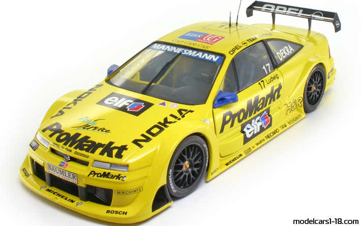 1996 - Opel Calibra V6 DTM UT 1/18 - Передняя левая сторона