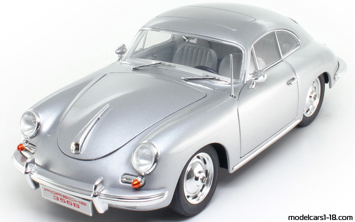 1960 - Porsche 356 B Ricko 1/18 - Предна лява страна