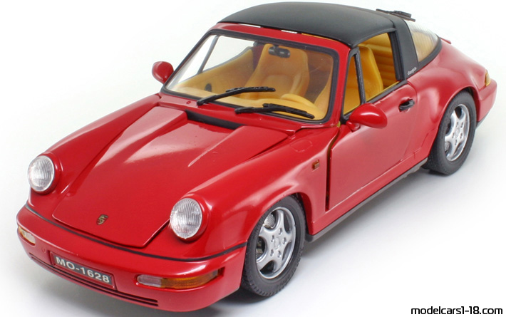 1989 - Porsche 911 Carrera 2 Targa (964) Anson 1/18 - Front left side