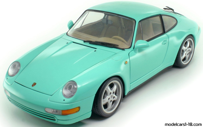 1993 - Porsche 911 Carrera (993) UT 1/18 - Vorne linke Seite