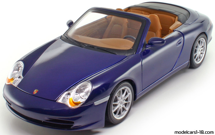 2001 - Porsche 911 Carrera (996) Gate 1/18 - Передняя левая сторона