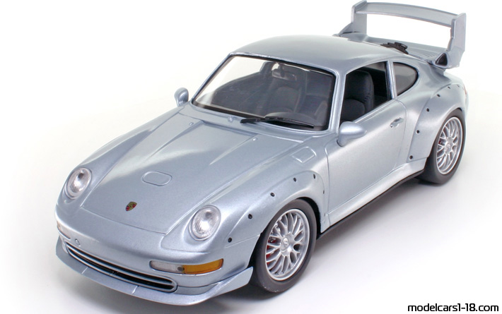 1995 - Porsche 911 GT2 (993) Anson 1/18 - Предна лява страна