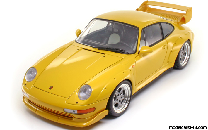 1995 - Porsche 911 GT2 (993) UT 1/18 - Передняя левая сторона