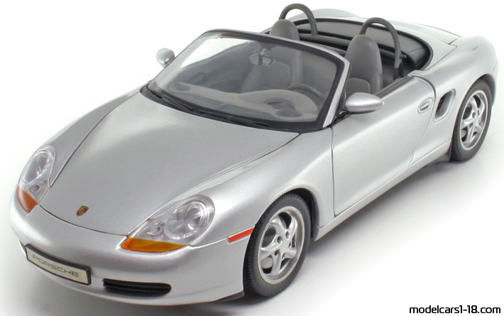 1999 - Porsche Boxster S (986) UT 1/18 - Передняя левая сторона