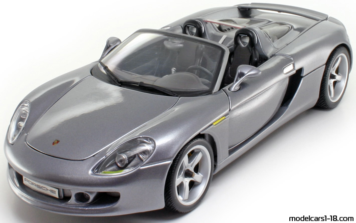 2001 - Porsche Carrera GT Concept Maisto 1/18 - Предна лява страна