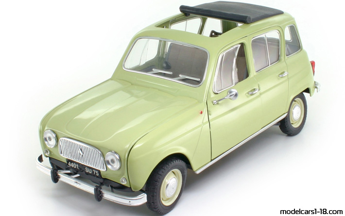 1964 - Renault 4L Solido 1/18 - Передняя левая сторона