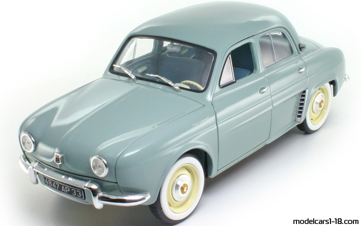 1958 - Renault Dauphine Norev 1/18 - Vorne linke Seite