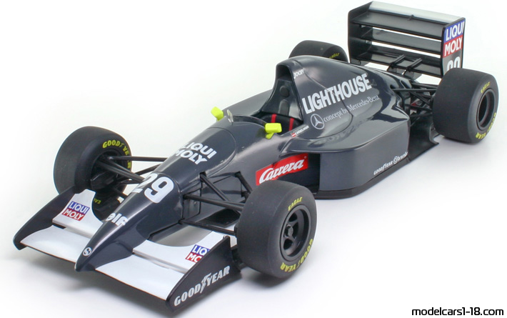 1993 - Sauber Ilmor C12 Minichamps 1/18 - Предна лява страна