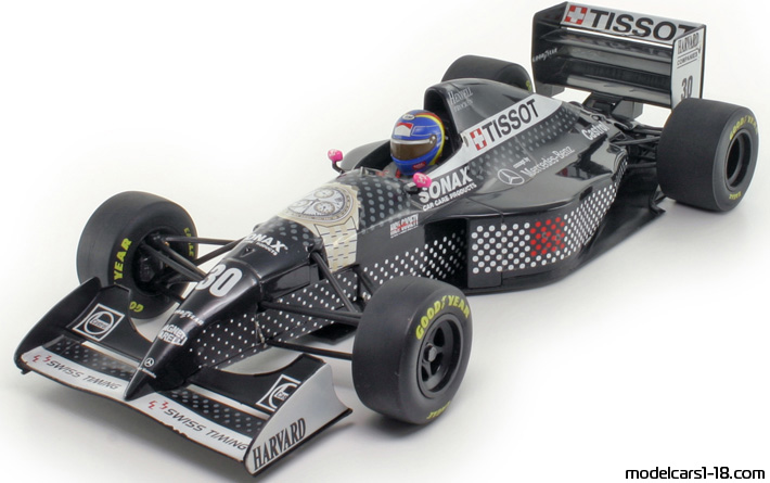 1994 - Sauber Mercedes C13 Minichamps 1/18 - Передняя левая сторона