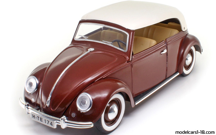 1949 - Volkswagen Beetle (Kaefer) Solido 1/17 - Vorne linke Seite