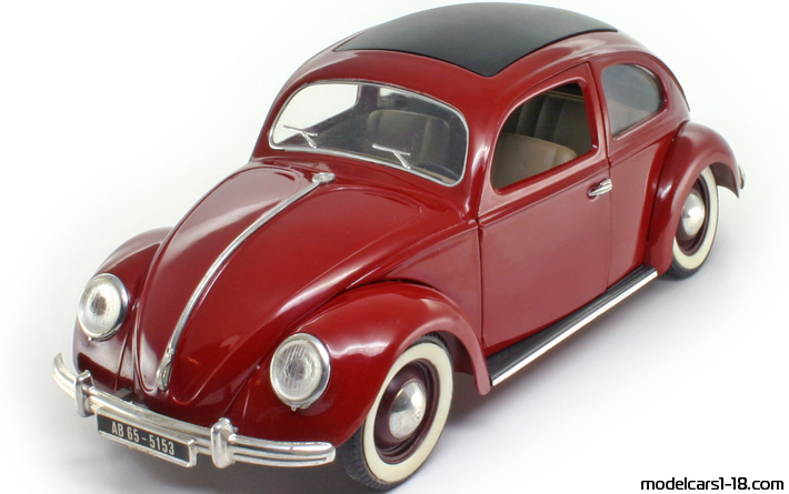 1958 - Volkswagen Beetle (Kaefer) Solido 1/17 - Front left side