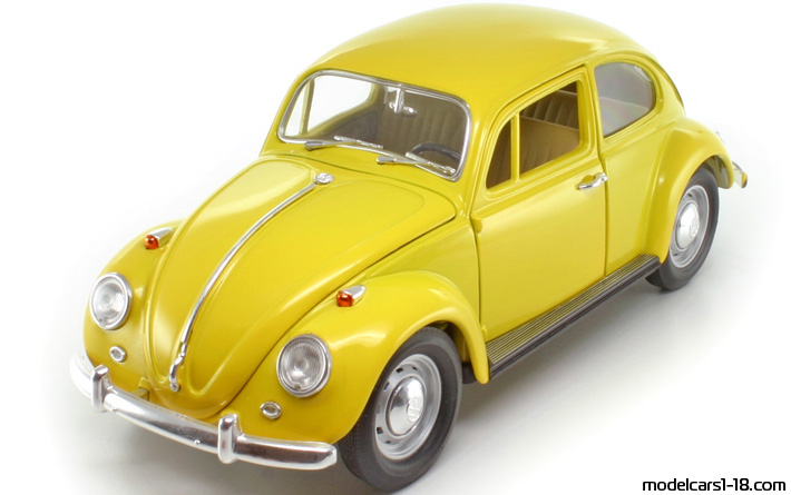 1967 - Volkswagen Beetle (Kaefer) Yat Ming 1/18 - Предна лява страна
